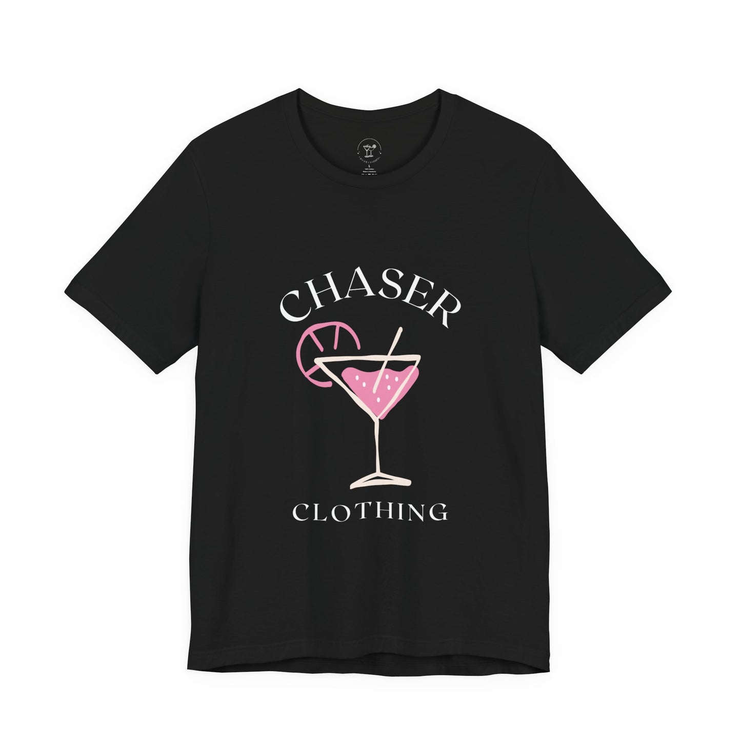 Black and Pink Cocktail Tee