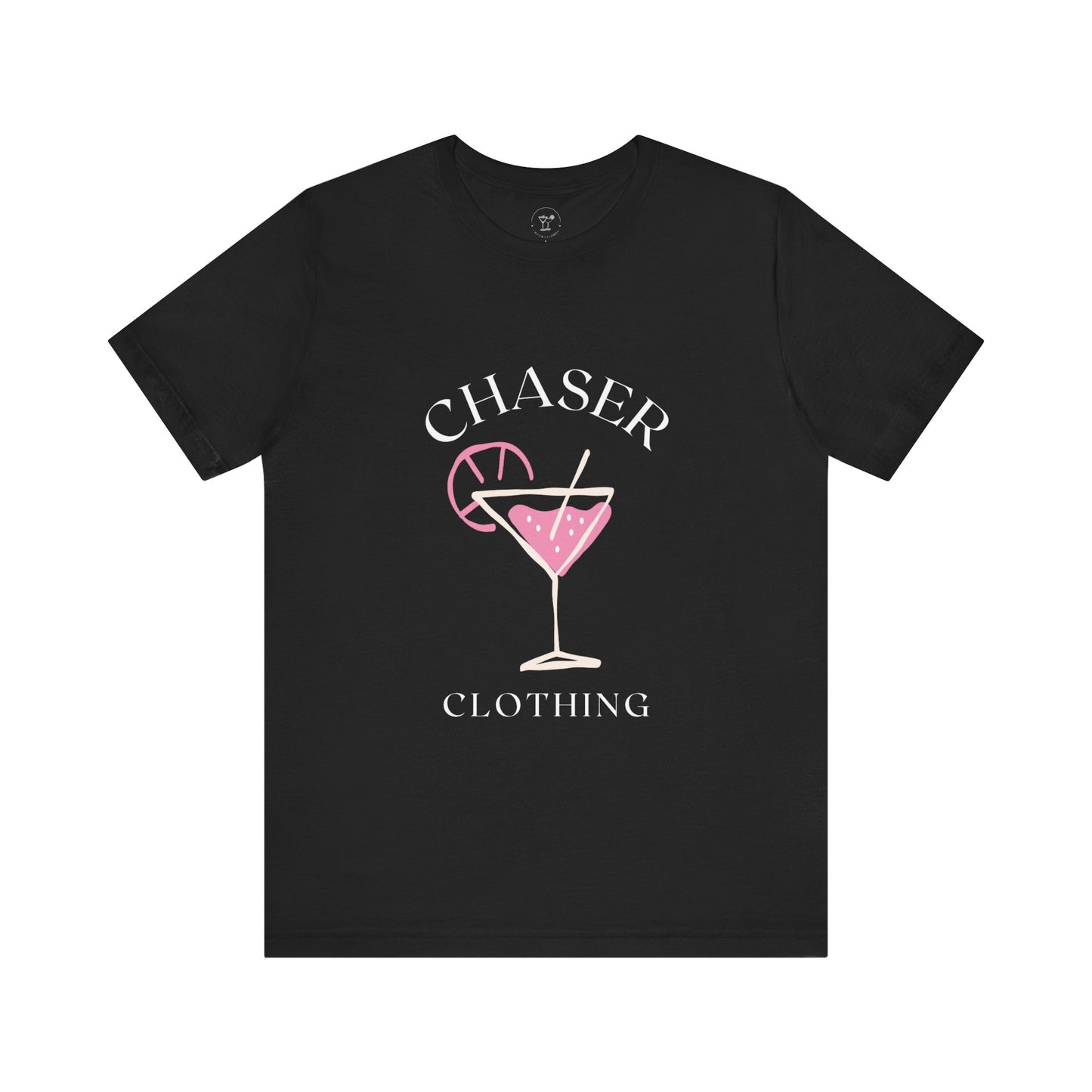 Black and Pink Cocktail Tee