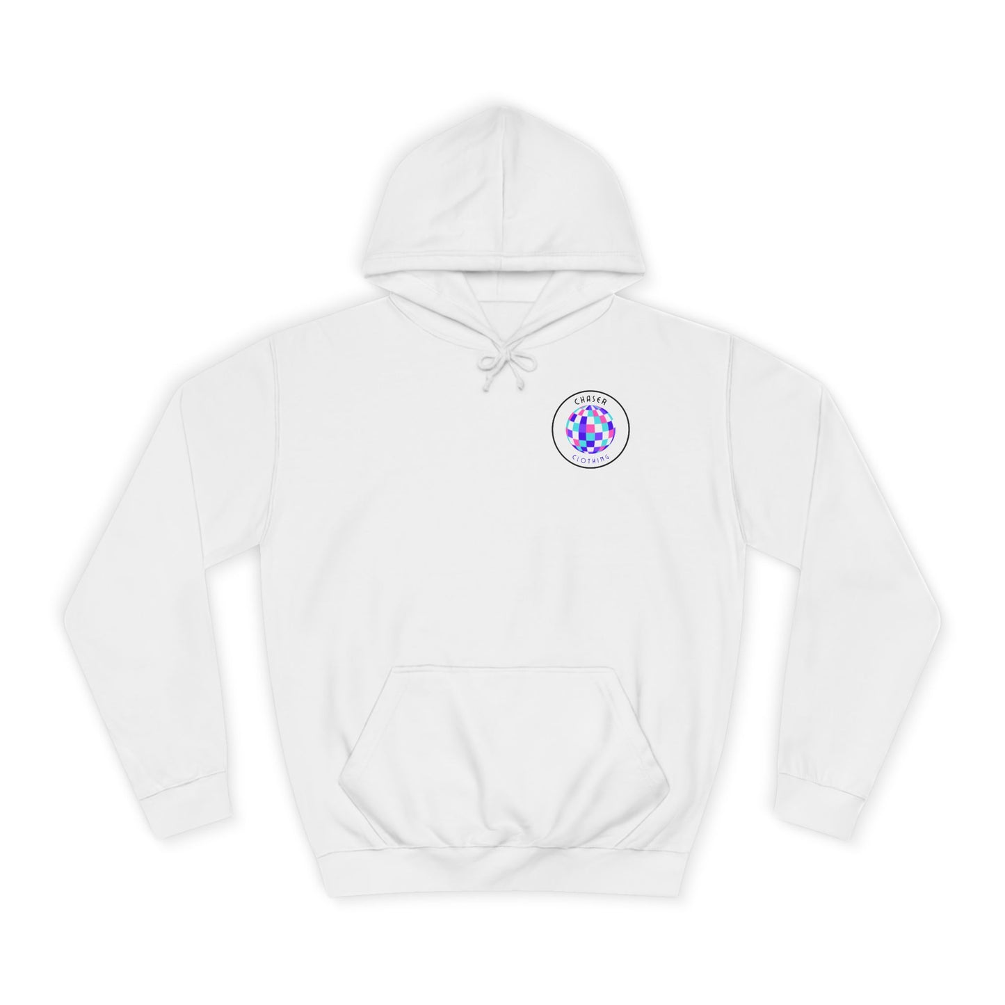 Chaser Disco Ball Hoodie White