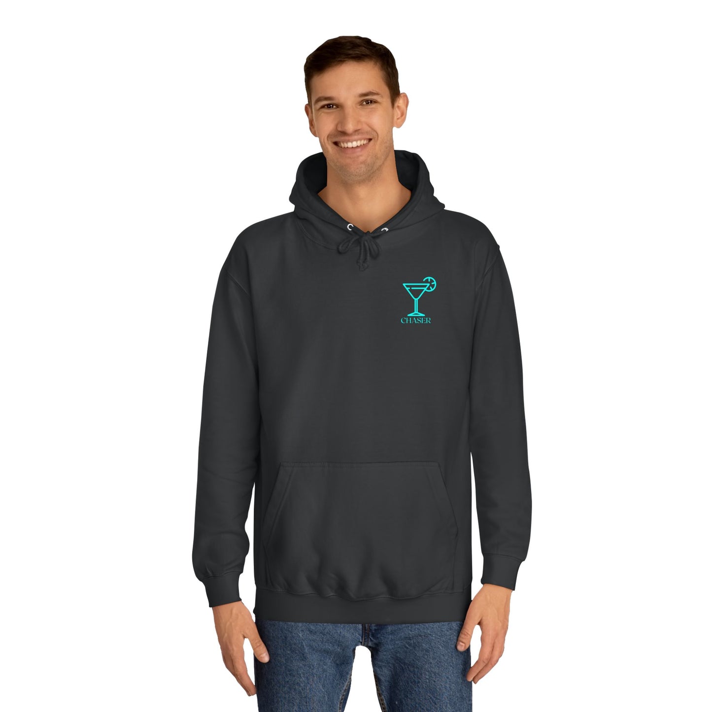 Chaser Blue Cocktail Logo Hoodie